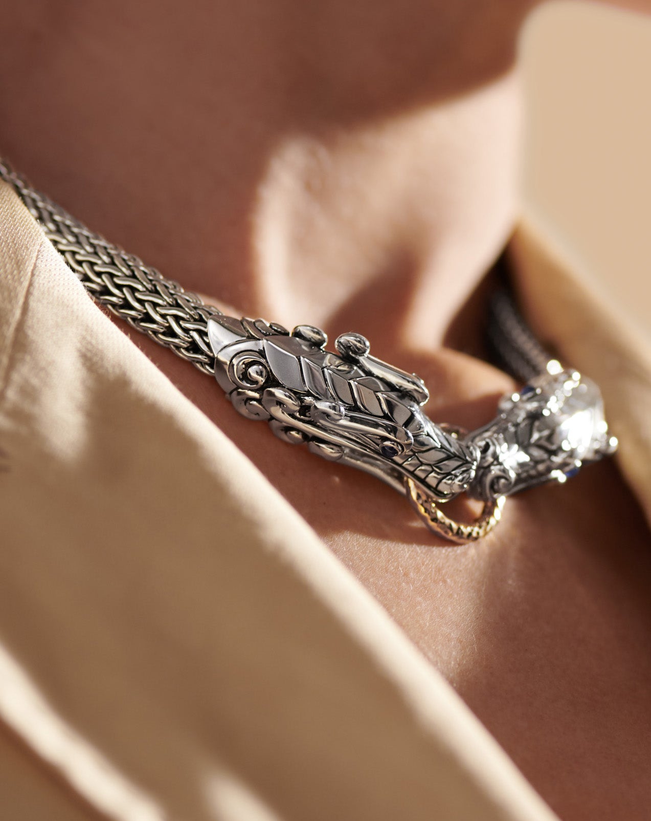Dragon Ring Choker Necklace